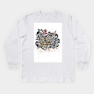 The fall of Lucifer Kids Long Sleeve T-Shirt